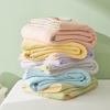 Washed  Air Condition Blanket For Bedding Soft Skin-Friendly Silky Quilted Quilt Breathable Summer Cooling Comforter Queen King