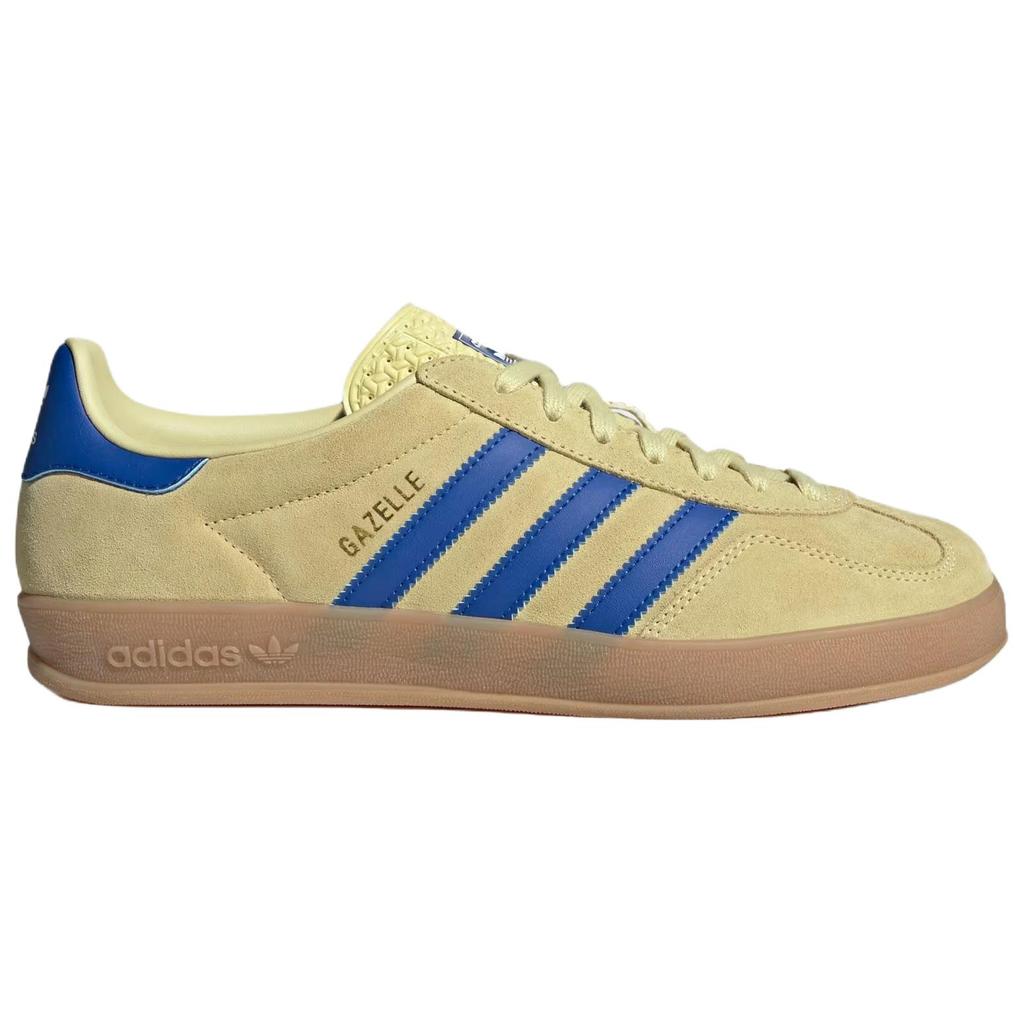 Adidas Originals Gazelle Indoor Powder Yellow Royal Blue