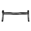 Fiber Handbar Black Gloss Road Bike Mountain Stem Handlebar Integrated 38/2/44cm