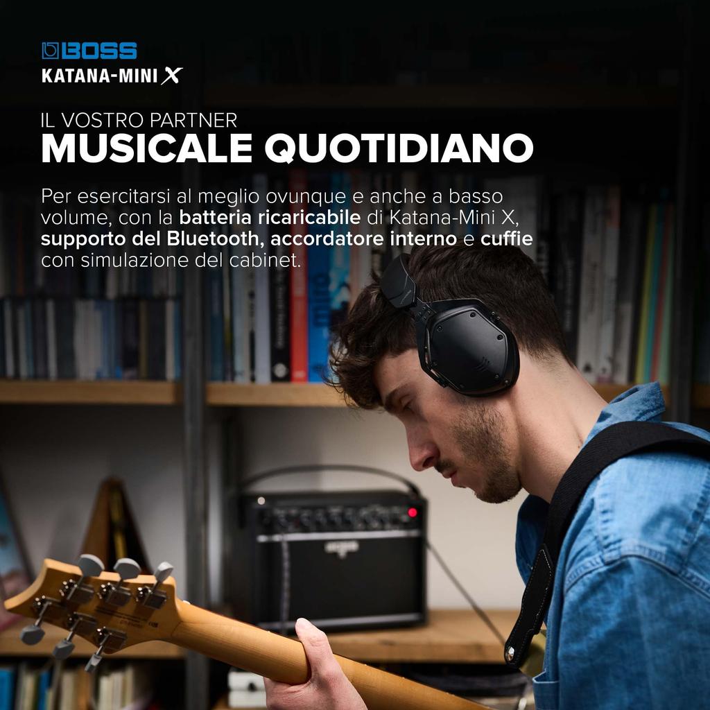 BOSS X Kompakter Gitarrenverstärker Katana Amp Mini X KTN-MINI