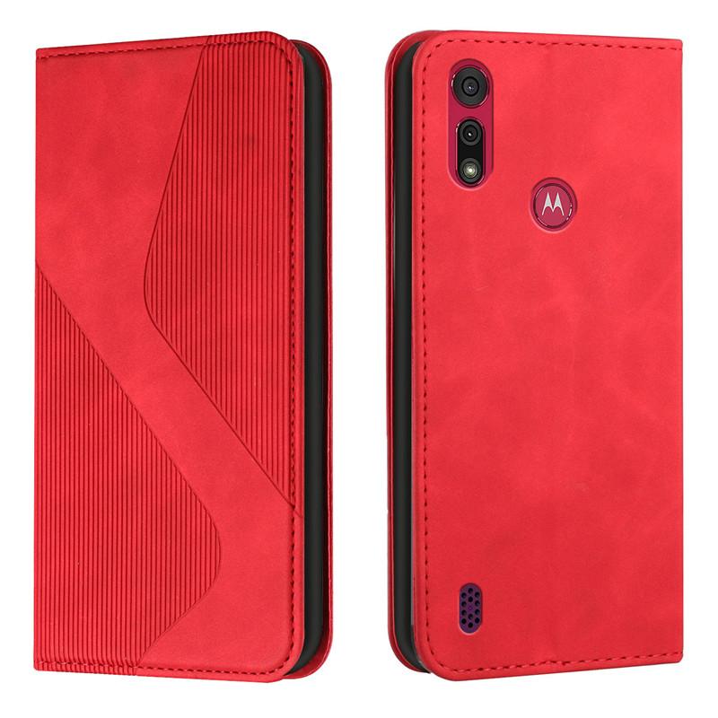 Custodia a libro in pelle magnetica per Motorola Moto E6s 2020 Custodie per telefono Moto E6 Plus E 6 Play Cover a portafoglio con supporto a ribalta MotoE6 Coque