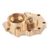 1Pair Front Rear Brass Steering Knuckle Portal Cover for TRAXXAS 82056‑4 TRX‑4 RC Crawler
