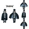 Spooky Skeleton Skull Ghost Kids Boy Halloween Cosplay Jumpsuit Party Outfit