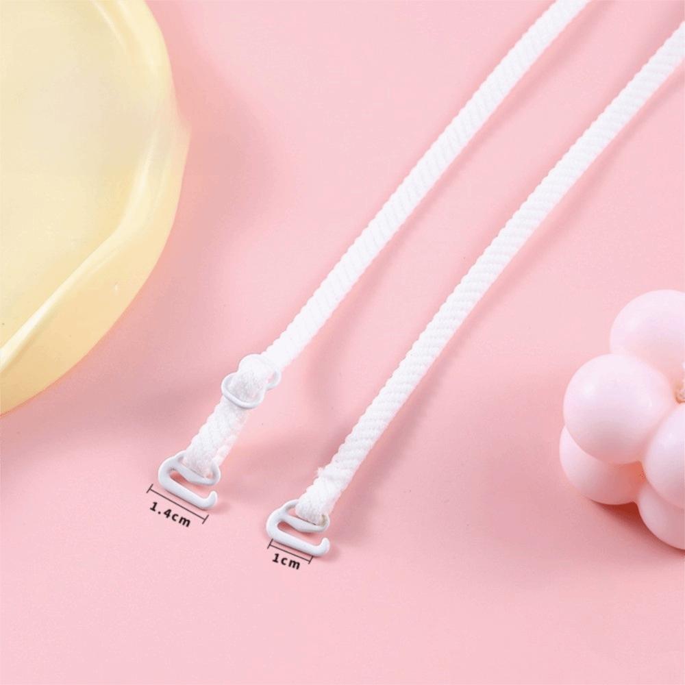 2Pcs Elastic Bra Straps Slip Resistant Lingerie Accessories  Underwear Matching