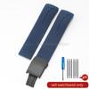 Waterproof Durable Silicone Watch Strap for Tissot 1853 T-Touch Series T013 T081 T091 Watch Accessories 20 21mm Black Blue