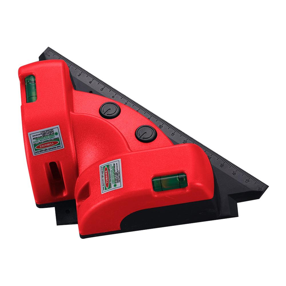 Portable 90° Infrared Laser Level Rechargeable High Accuracy Level Tool Laser Measurement Tool