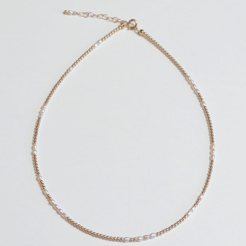 Less is more 14K goldfilled mif necklace