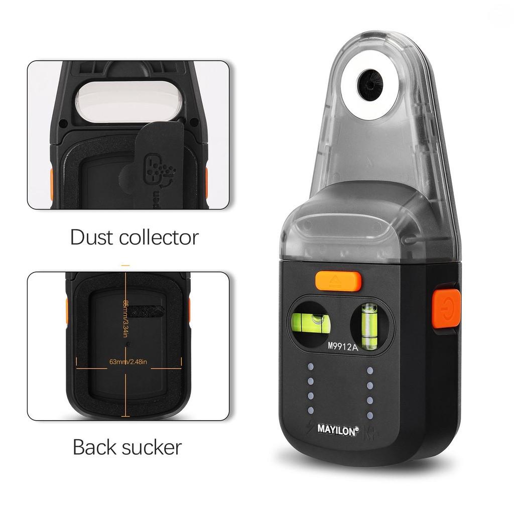2 In 1 Laser Level Multifunctional Household Wall Drilling Electric Dust Cleaning Suction Tools Electric Drilling Dust Collector