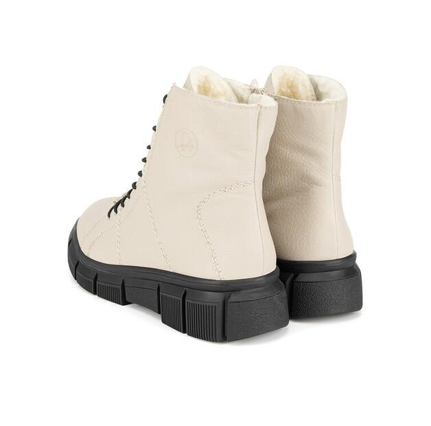 Rieker X3428-60 Beige Ankle Boots