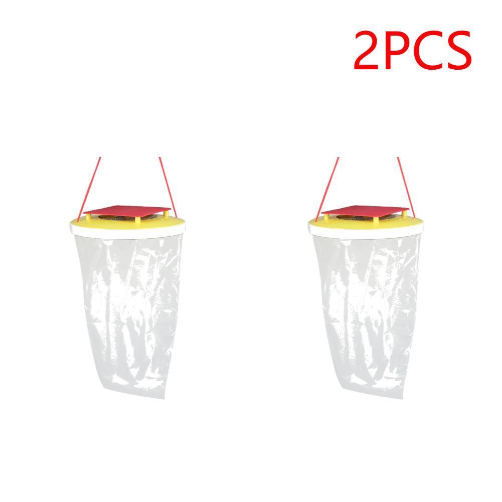 1-5PCS Disposable Hanging Fly Trap Bag Disposable Flies Trap Non-Toxic Mosquito Trap Catcher Fly Wasp Insect Bug Killer for Outd