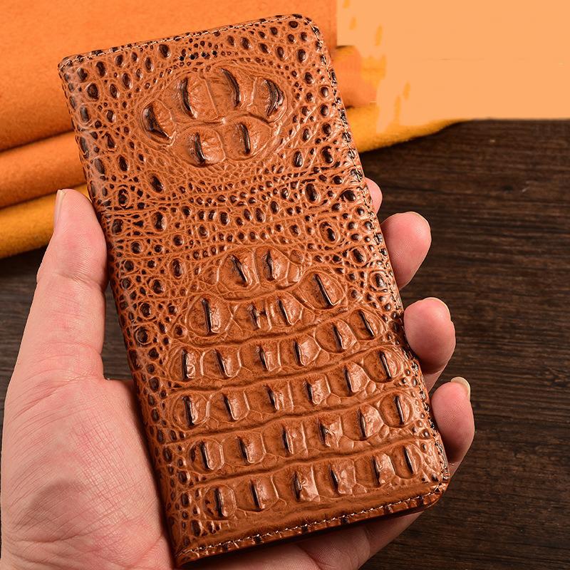 Genuine Leather Skin Flip Phone Case On For iPhone 17 Pro Max/17 Air Leather Wallet Book case for iPhone 16pro max Case