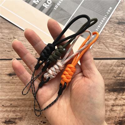 Key Chain Handmade Cellular Pendant Nylon Keychain Lanyard Small Finger Strap Anti-lost Rope Hang Mobile Phone Accessories