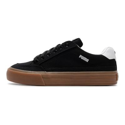 Court Classic Vulc Fashionable Durable Lightweight Low-Top Skate Shoes Unisex Sneakers Black 395020-15