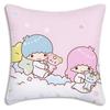 Littletwinstars Sanrios Pillow Covers Cartoon Sofa Decorative Home Double-Sided Printing Short Plush Cute Cushion Cover