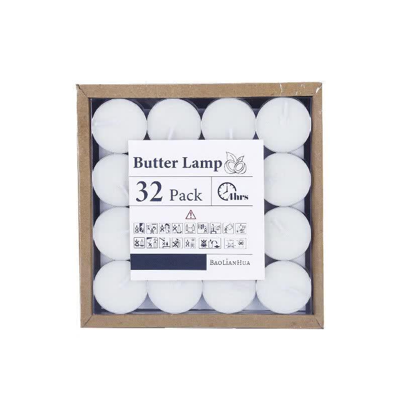 LIEI Smokeless Scentless Tea Light Candles