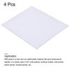 4 Stück ABS-Kunststoffplatte 250x200mm Weiße Platte Dicke 0,5/1,5/2/3mm für Modellbau DIY-Bastelarbeiten Panel