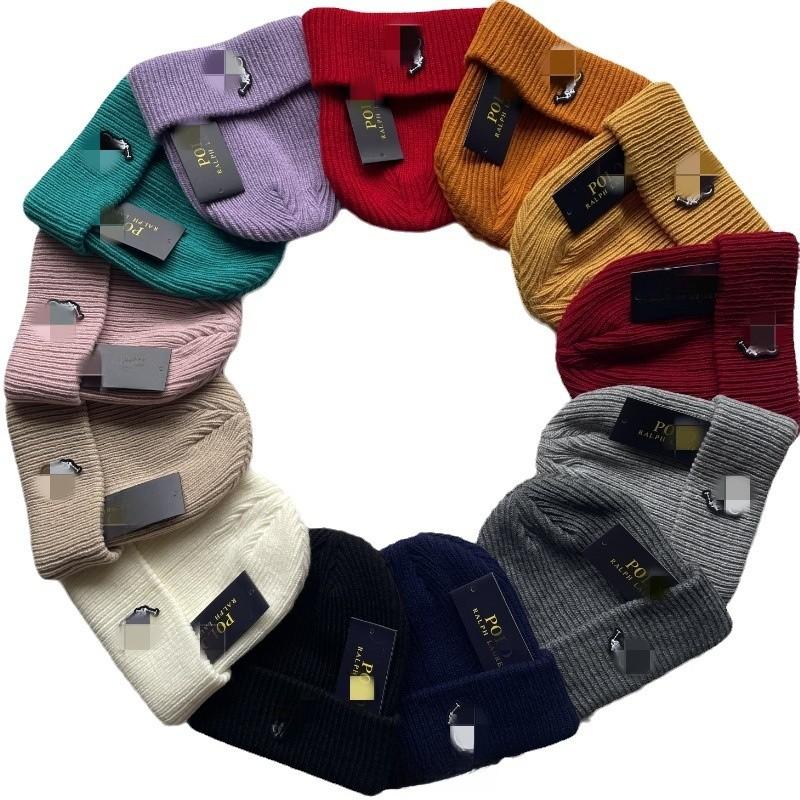 Pony Animal Embroidered Knitted Hat Versatile Thick Warm Hat For Wear Casual