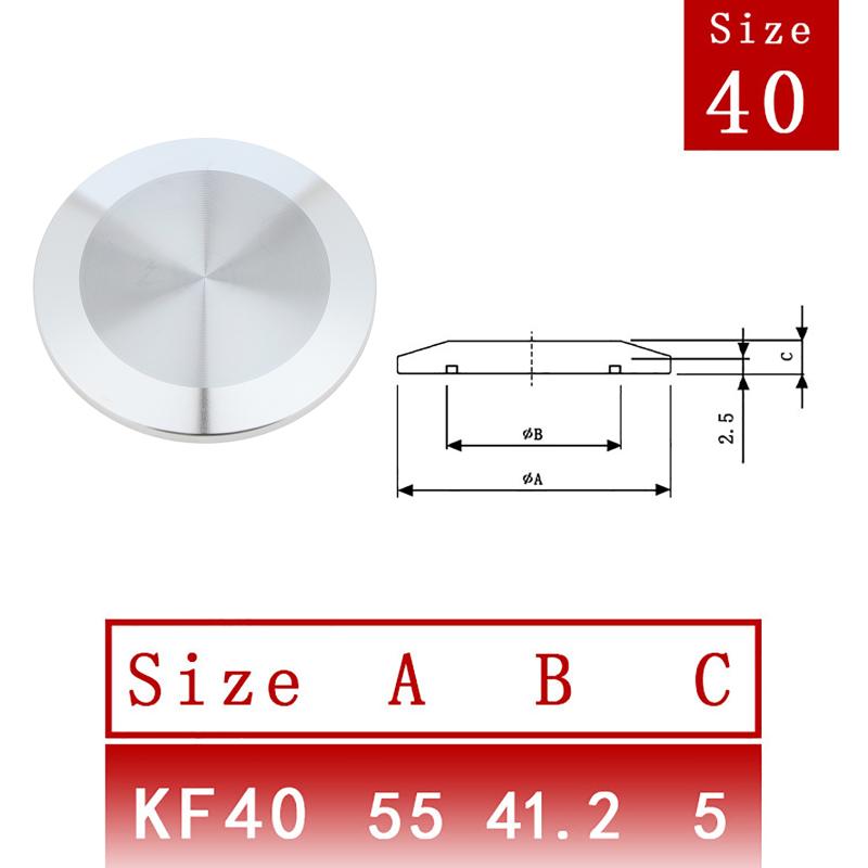 SUS304 Stainless Steel KF Beer Brewing Fitting Full Range KF10 to KF63 High Temperature Resistant for Home Brewing