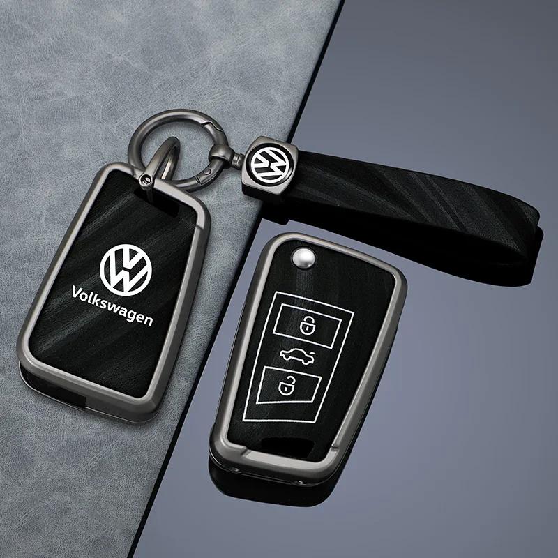 VW GTI GOLF 2026 Hot For VW VOLKSWAGEN Car Zinc Alloy Smart Remote Key Key Fob Case Cover For VW Volkswagen MK7 Golf 7 Tiguan MK