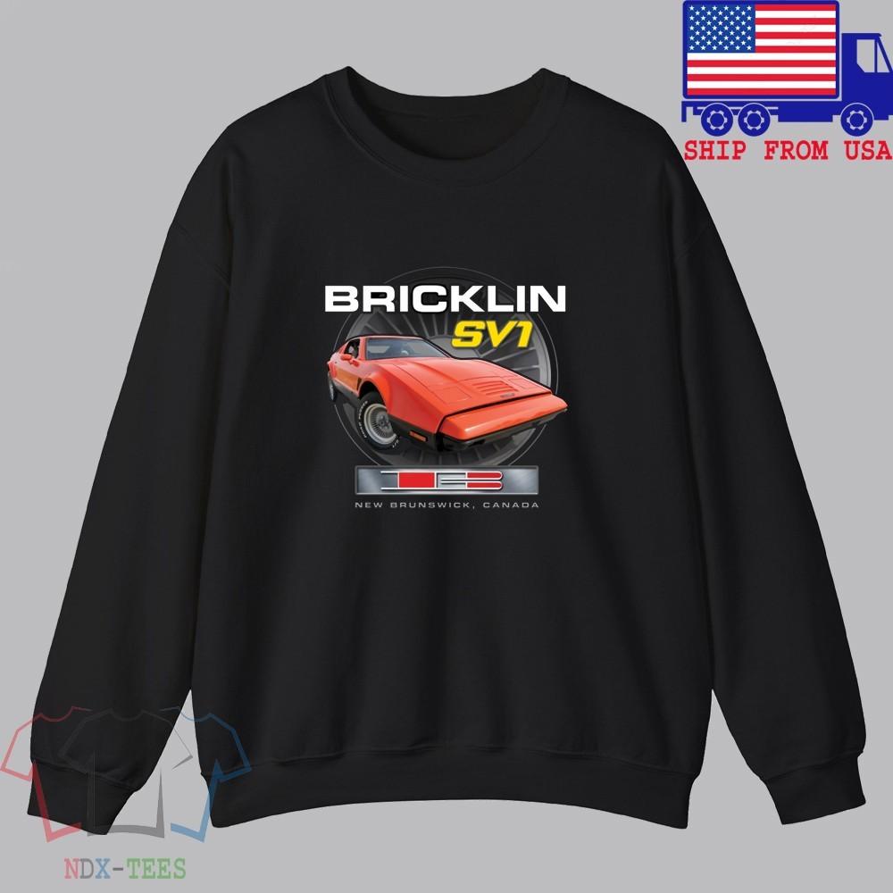 

Bricklin SV 1 Sport Car Men#039;s Black Size S to 3XL Unisex T-Shirt M