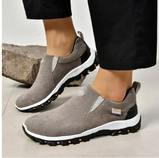 

2024 Чоловіче повсякденне спортивне взуття великих розмірів у європейському та американському стилі - Осінній модний тренд 44 сірий колір