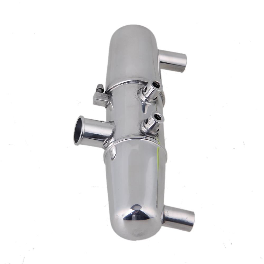 Buy Alloy Dual Exhaust Joint Tubing Upgrade for RC 18 Offroad Car