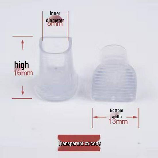 Silent Anti-Slip Heel Covers - Wear-Resistant Stiletto Accessories & Replacement Pads