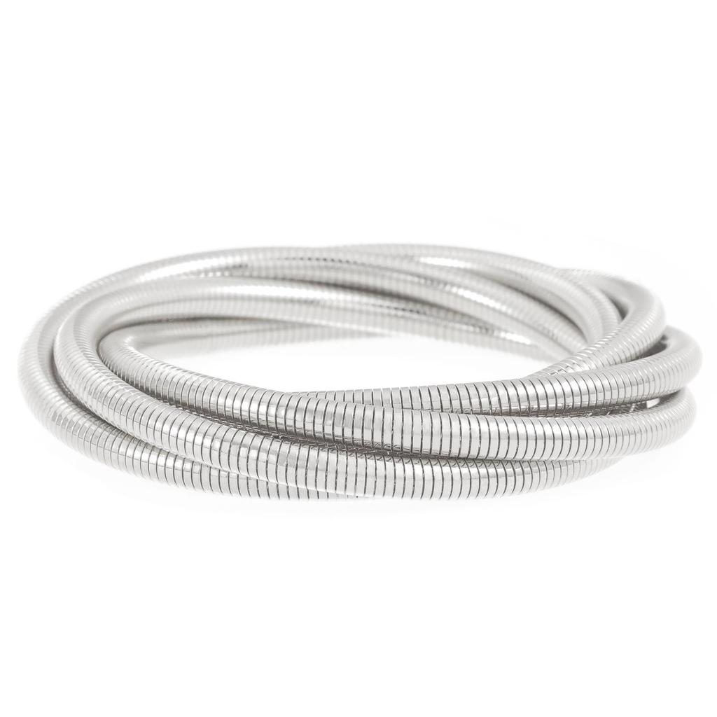 Retro Multi-Layer Elastic Wrap Bracelet with Anti-Knot Design