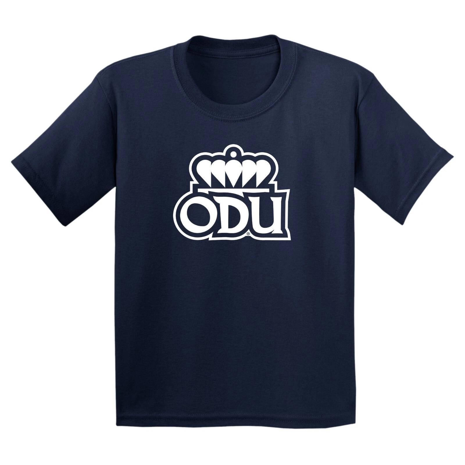 Old Dominion Primary Logo - NCAA University Youth T-Shirt - Navy 3XL