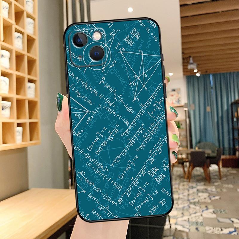 

Physics Chemical Mathematics Phone Case For iPhone 16 17 Pro Max 14 13 12 11 15 Pro Max mini 15 16 Plus 16e 17 Air Cover iPhone 17