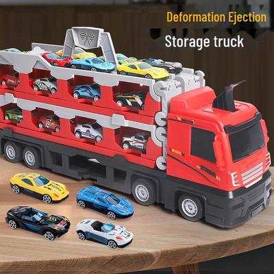 Cross-Border Children's Transforming Storage Truck Toy
