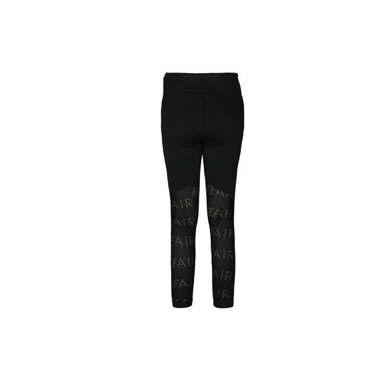 Nike Logo Print Running Training Fitness Pants Women Pants Black AQ5348-010