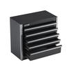 Boîte à outils 8,6 pouces Boîte à outils métallique portable avec 5 tiroirs Organisateur d'outils