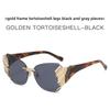 Modern Unisex Frameless Sunglasses With Uv400 Protection For Street Style And Fashion Trend