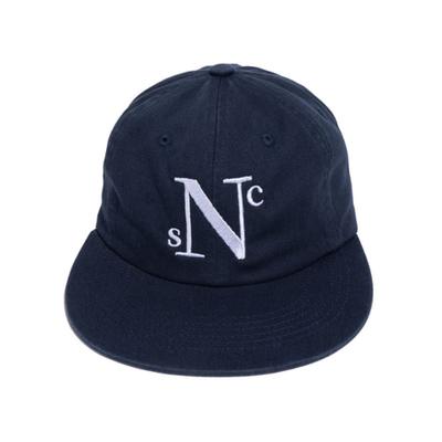 Net Social Club N LOGO FLAT VISOR CAP (NAVY)