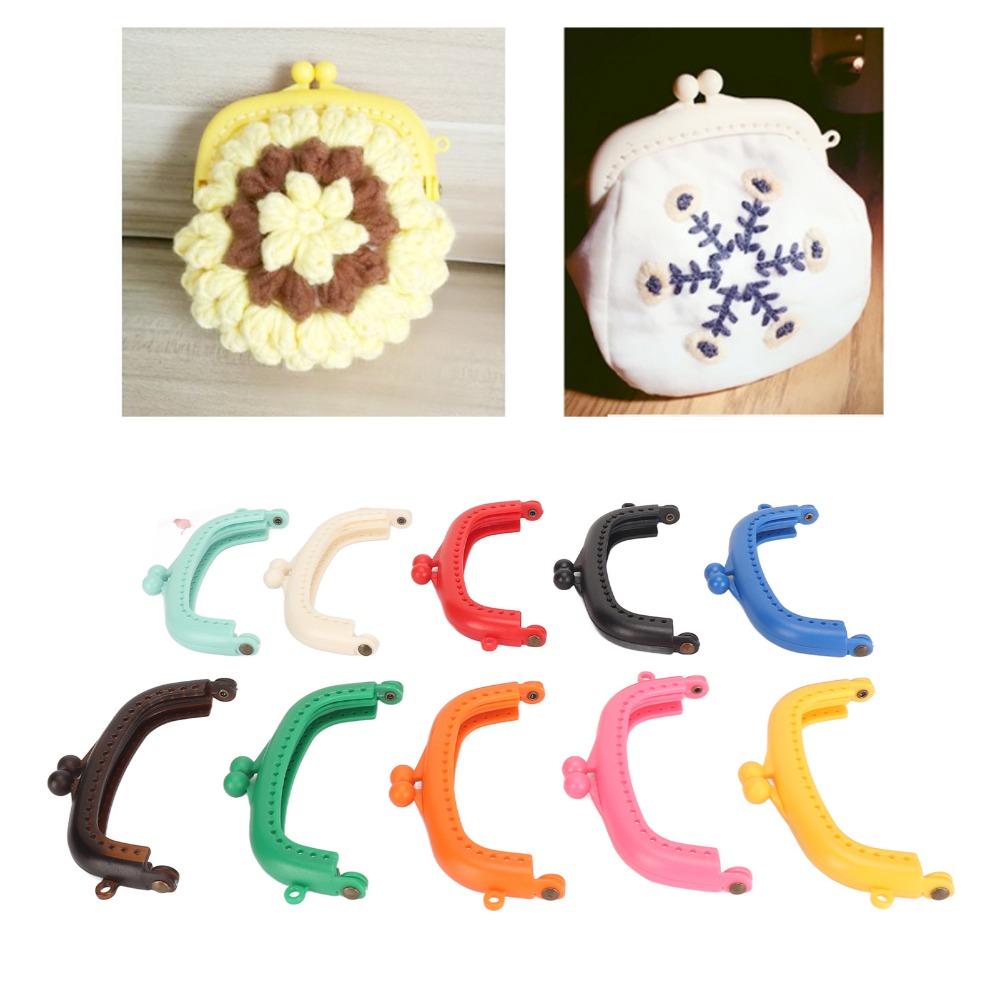 10pcs Light Weight Purse Clasp Frame 85mm/3.35in Coin Purse Frame Bag Clasp Lock For Sewing Craft