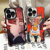 Anime Charakter Makima CSM Beschichtung Handyhülle Für Iphone 16 17 Pro Max Air 16E 14 15 Plus 12 13 Mini Anti-Fall Airbag Hülle
