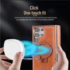 Samsung S26 Ultra Leather Magnetic Stand & Drop-proof Racket Case