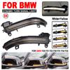 Black LED Dynamic Turn Signal Light Side Mirror Flashing Light for BMW 1 2 3 4 X1 M Series F20 F30 F31 F32 F33 F34 F36 E84 i3