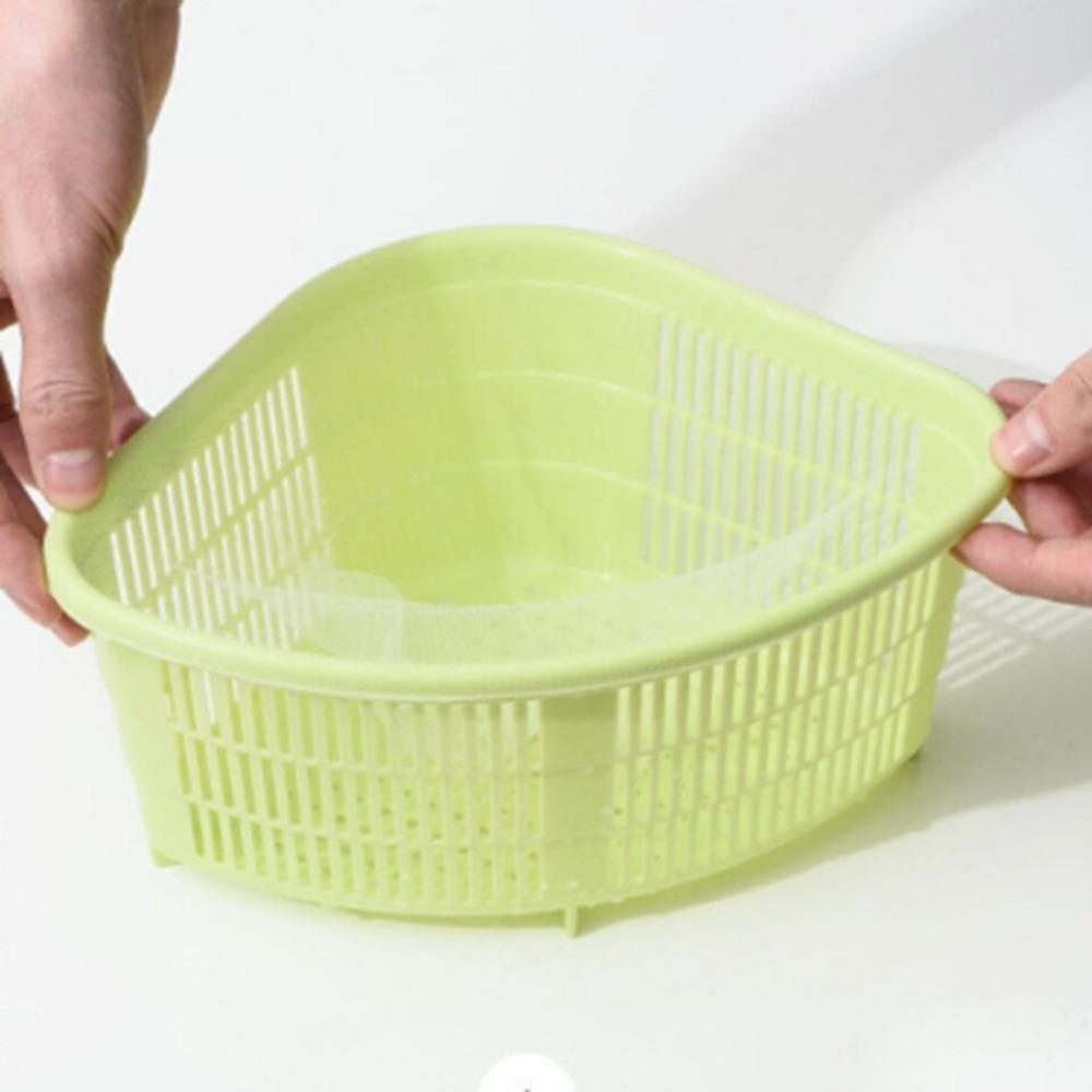 Durable Drain Strainer Basket Kitchen Household Vegetable Drain Basket Water Fruit Basket