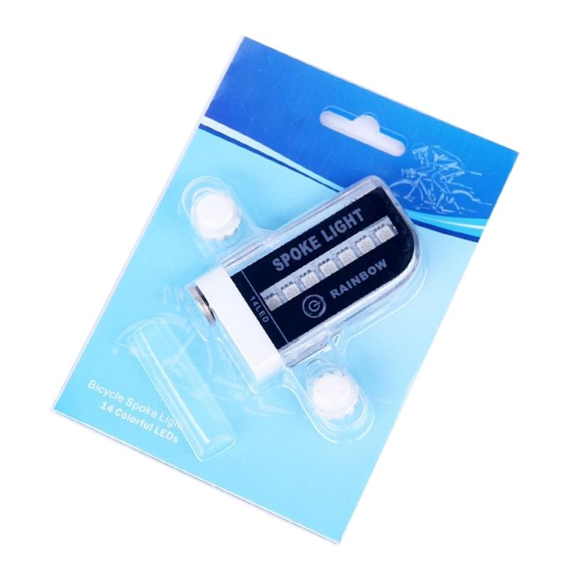 Mountain Bike Safety Warning Lamp LED Bike Wheel Light Replacement Cycling Tire Light Cycling Accessories