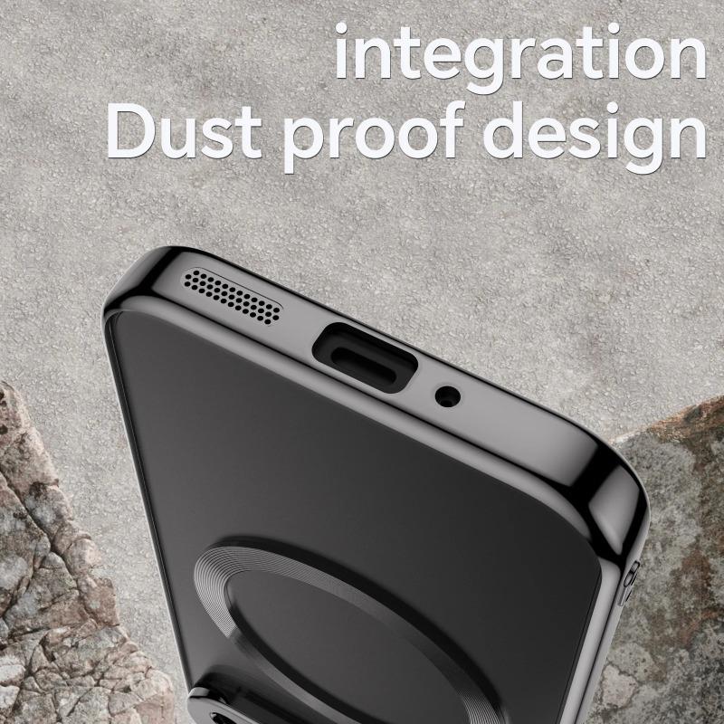 For Google Pixel 9 Pro XL Case Luxury Magnetic for Magsafe Plating Soft Clear Back Cover On For Pixel 9 Pro Pixel9 8A 8pro Transparent Full Cover