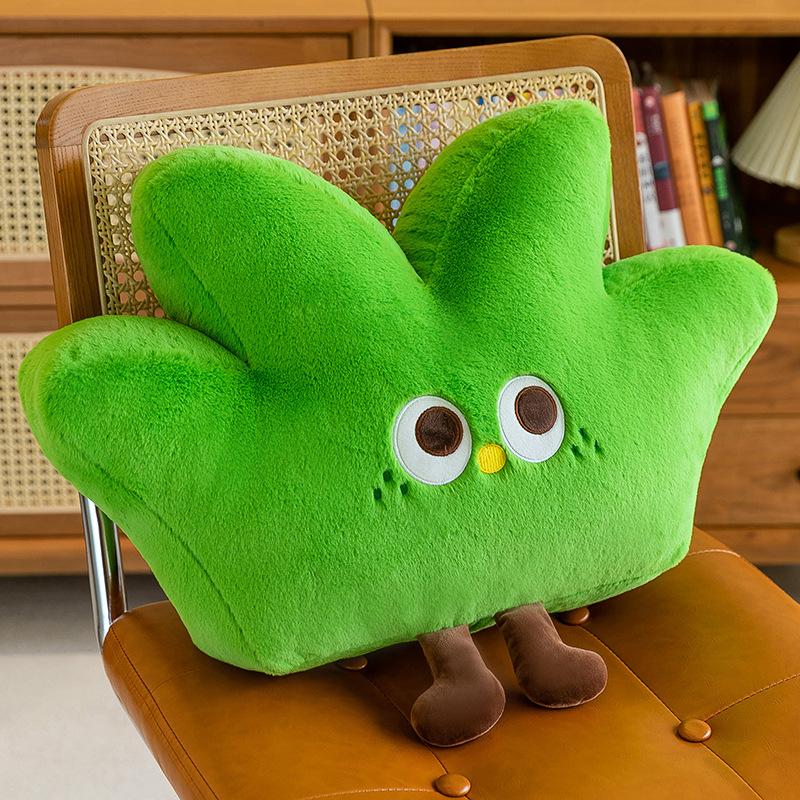 

New Green Plant Series Succulent Doll Super Soft Cushion Office Lunch Break Sofa Cushion Birthday Gift Female 38*45（0.4kg）