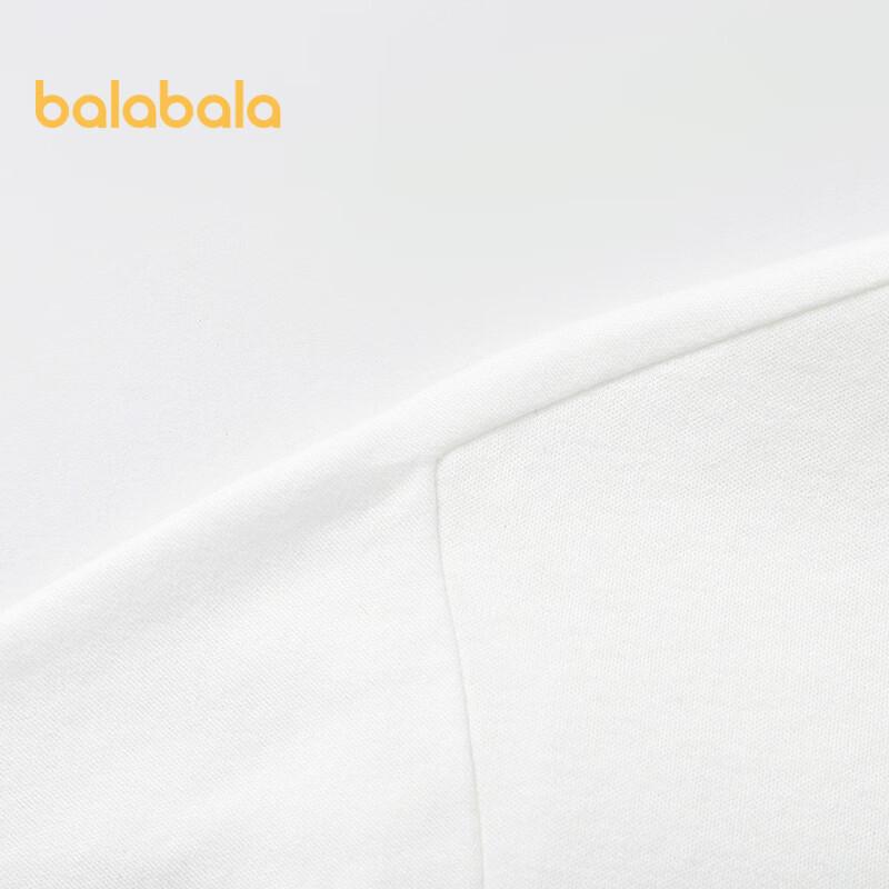 Balabala Boys' Cartoon Pure Cotton Short-Sleeved T-shirt
