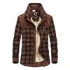 Winter Herrenjacke Plus Samt Dicke Herren Business Casual Mantel Baumwolle Hemd Große Größe Jacke