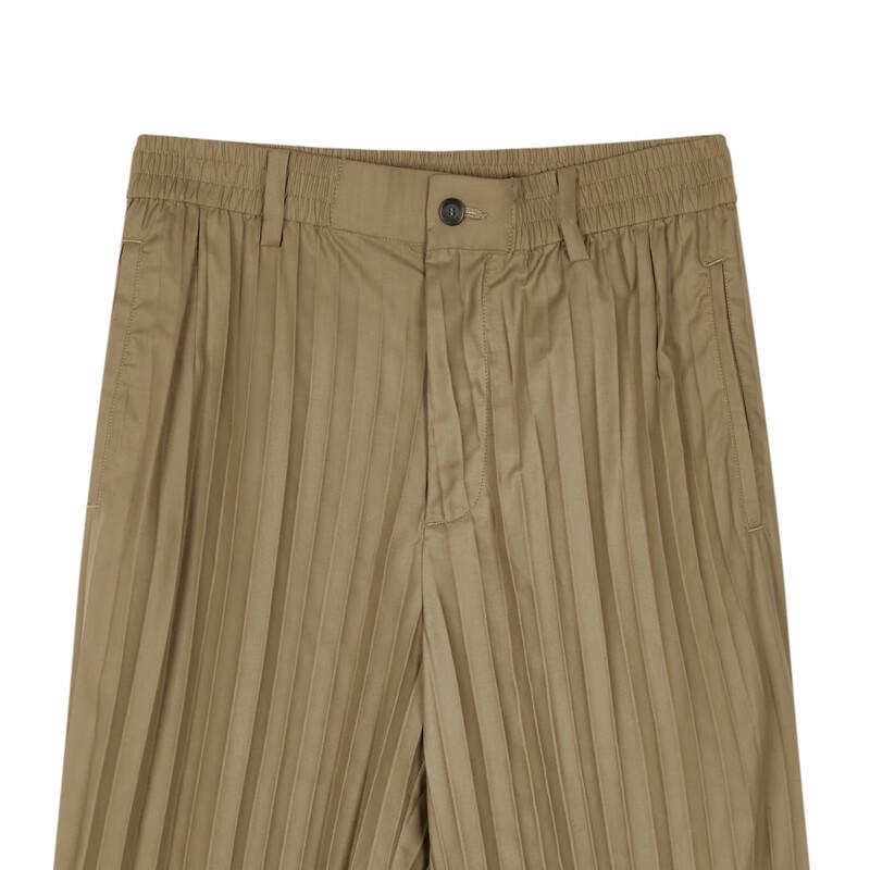 CROQUIS Men's 2024 Summer Pleated Straight-Leg Casual Pants