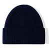 Classic Ribbed Knit Beanie-Unisex 100% Wool Hat for Autumn/Winter Business & Travel One Size Fits Most