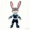 Peluche di Nick e Judy di Zootropolis - Bambola Morbida Carina Regalo di Natale Compleanno