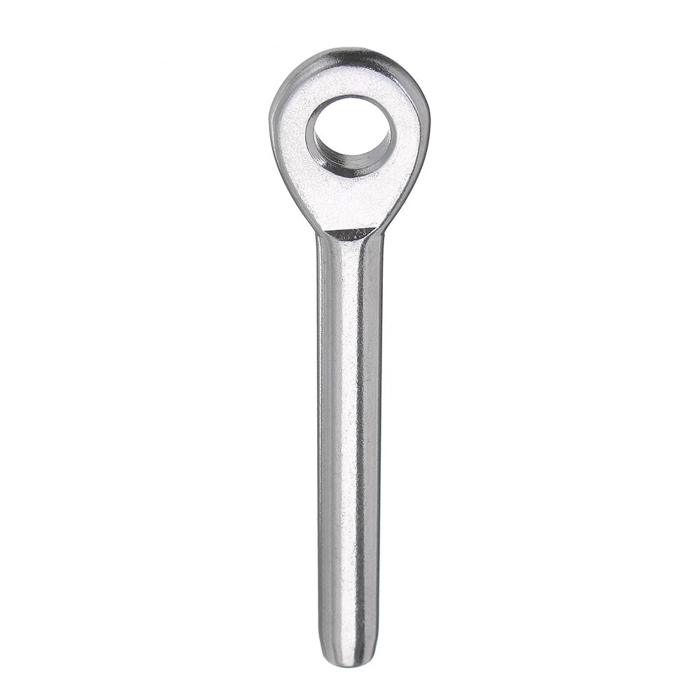 Buy 3mm Stainless Steel Swage Eye Terminal Steel Wire Rope Eyelet End