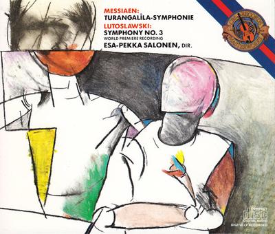 CD OLIVIER MESSIAEN, WITOLD LUTOSLAWSK - Turangalîla-Symphonie / Symphony No M2K42271 CBS Masterworks Europe Classical Used